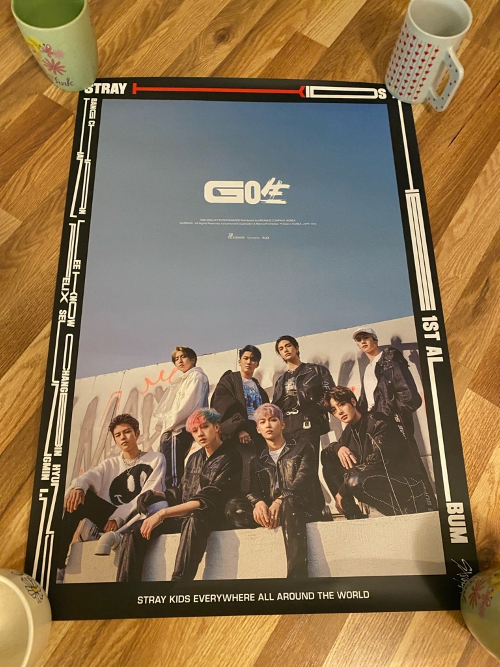 STRAY KIDS 'GO' Poster